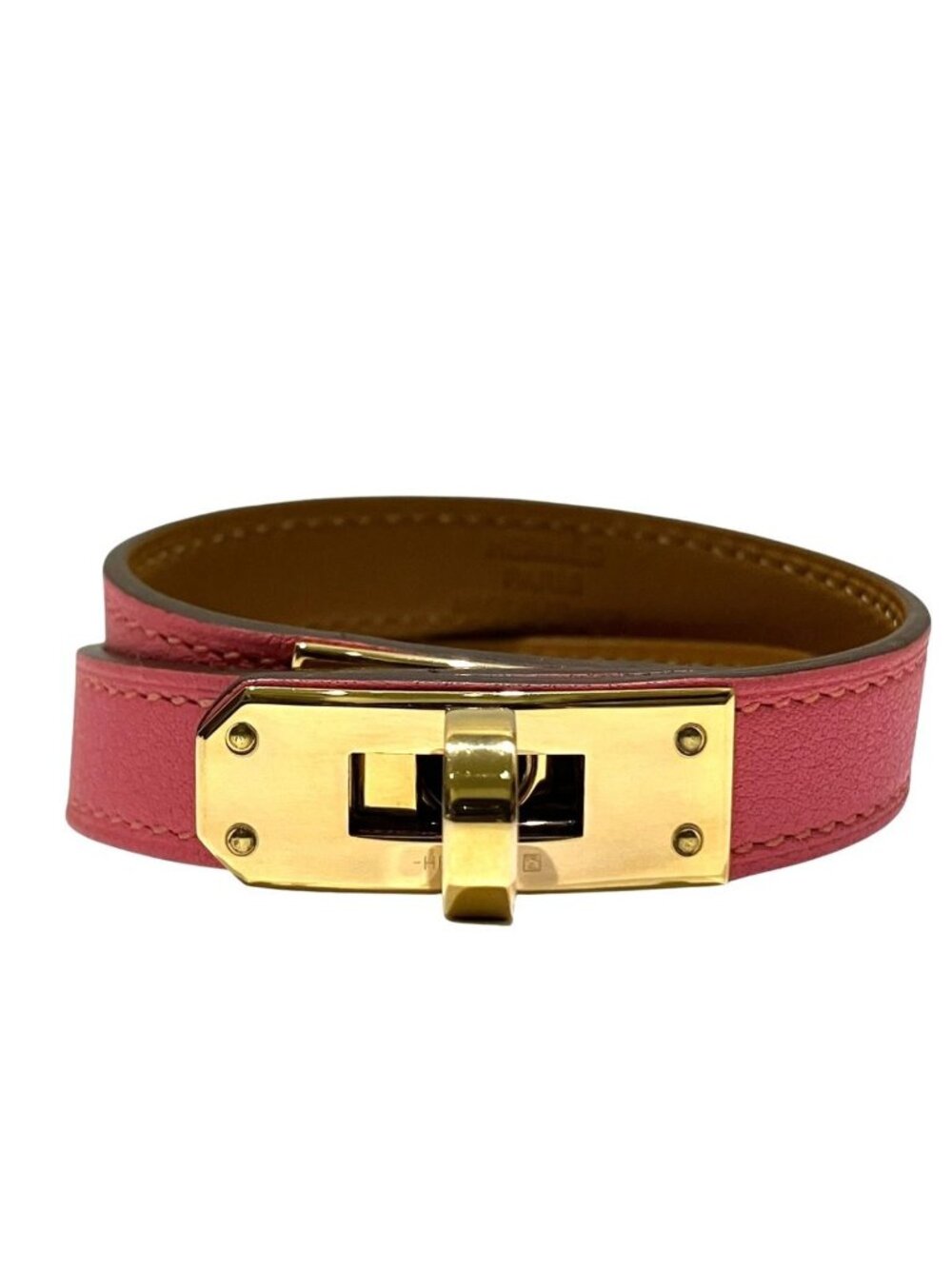 Hermes Double Tour Mini Kelly Bracelet Leather